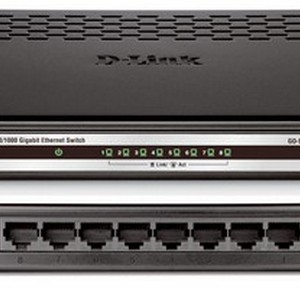 D-Link GO-SW-8G Switch Gigabit 8 Porte 10/100/1000 Mbit/s